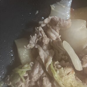白菜と鶏肉のトロっと煮